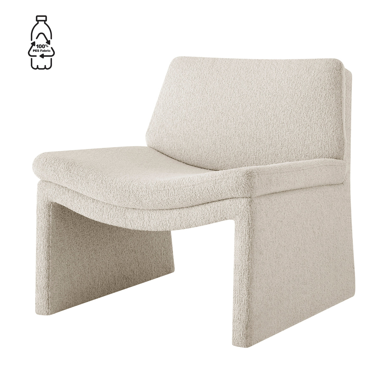 Denise Boucle Accent Chair - Palladian Beige
