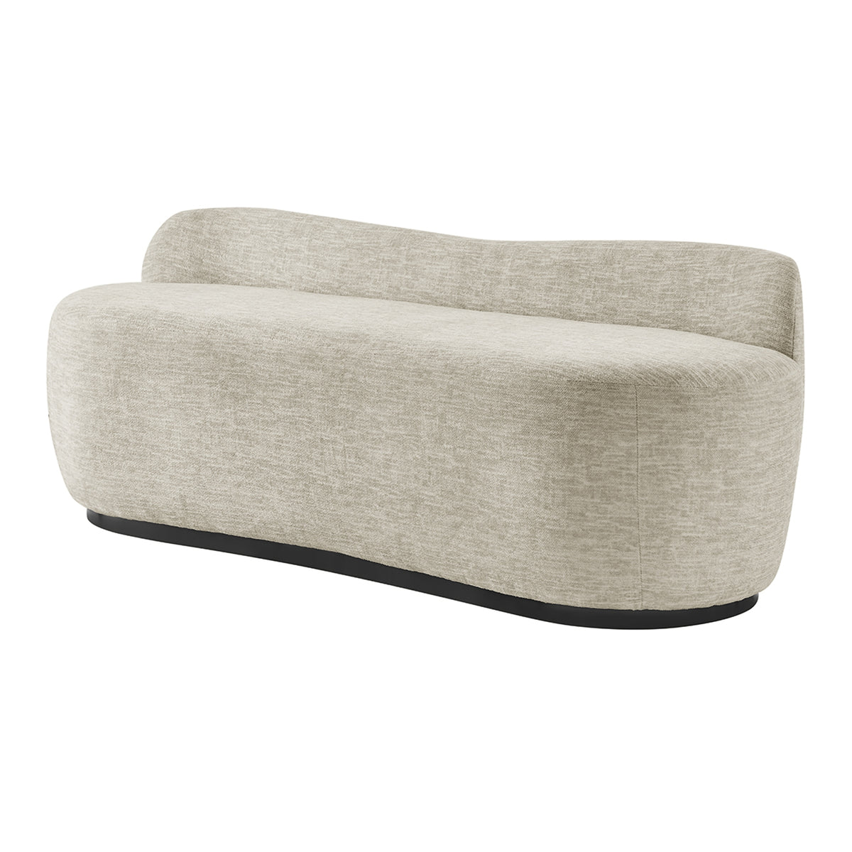 Mandy Fabric Bench - Pasadena Beige