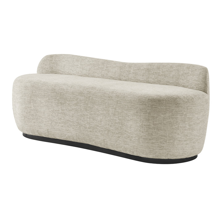 Mandy Fabric Bench - Pasadena Beige