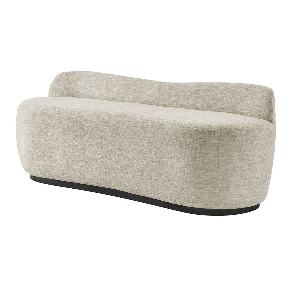 Mandy Fabric Bench - Pasadena Beige
