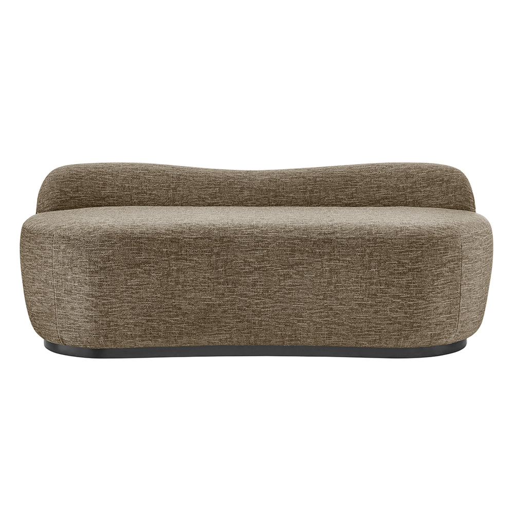 Mandy Fabric Bench - Pasadena Taupe - view 4