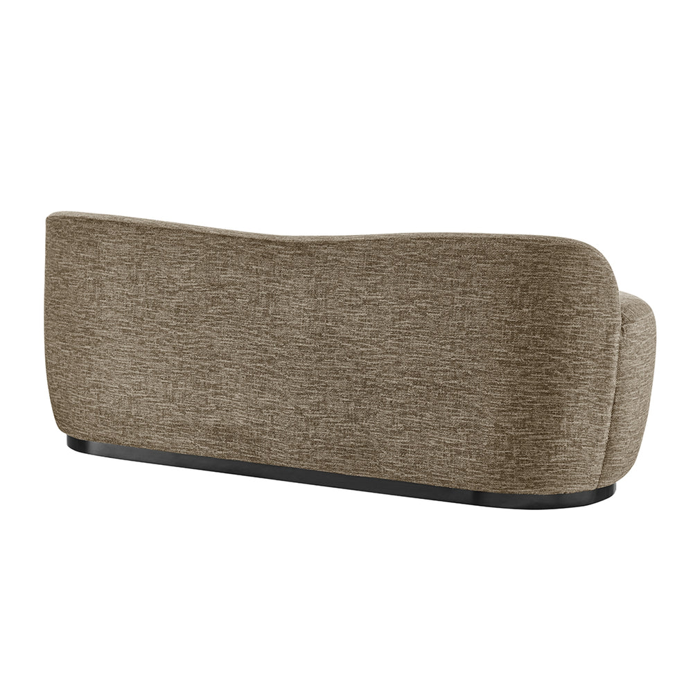Mandy Fabric Bench - Pasadena Taupe - view 7