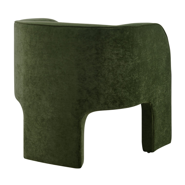 Matteo Velvet Accent Arm Chair - Dainty Green - view 8