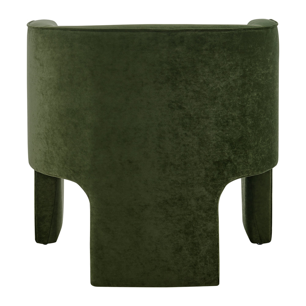 Matteo Velvet Accent Arm Chair - Dainty Green - view 7