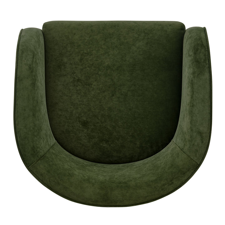 Matteo Velvet Accent Arm Chair - Dainty Green - view 9