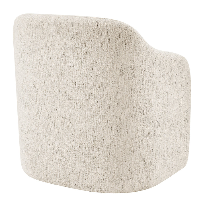 Zella Chenille Accent Arm Chair - Concord Cream - view 7