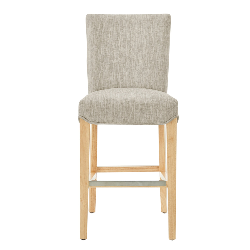 Milton Fabric Counter Stool - Pasadena Beige - view 4