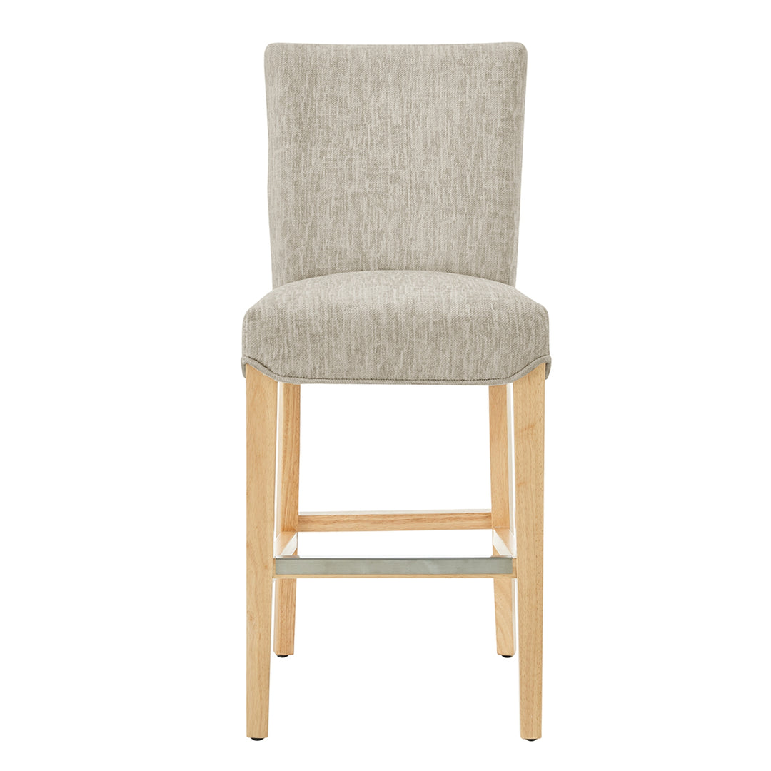 Milton Fabric Counter Stool - Pasadena Beige - view 4
