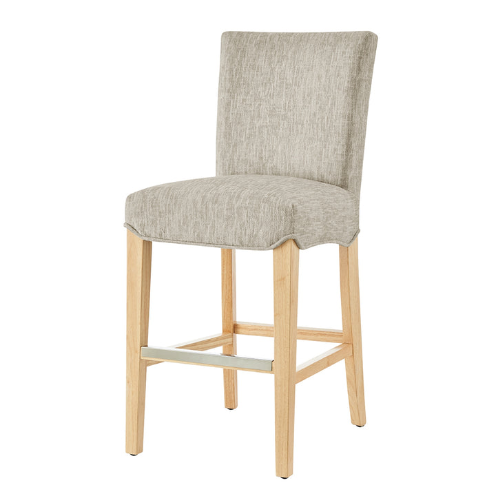 Milton Fabric Counter Stool - Pasadena Beige