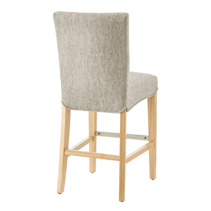 Milton Fabric Counter Stool - Pasadena Beige - view 7