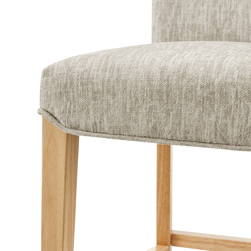 Milton Fabric Counter Stool - Pasadena Beige - view 9