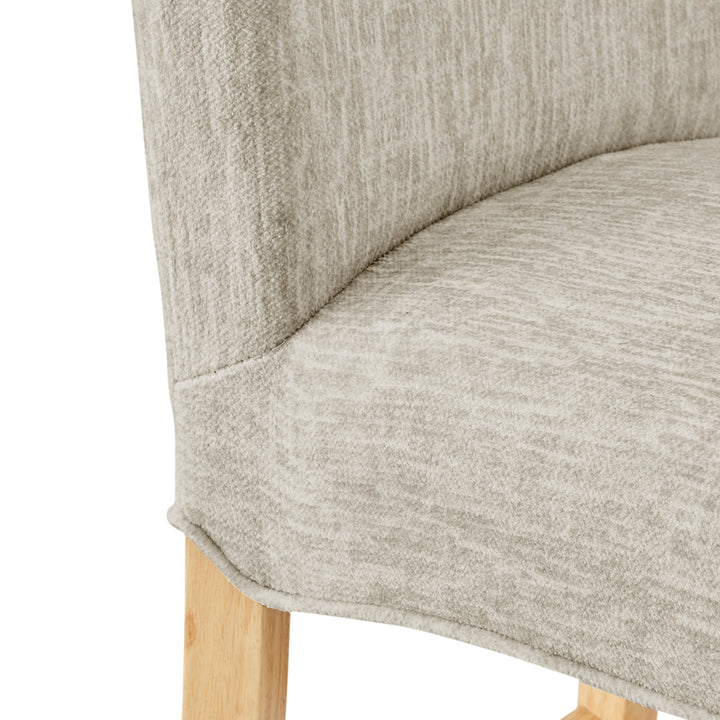 Milton Fabric Counter Stool - Pasadena Beige - view 10
