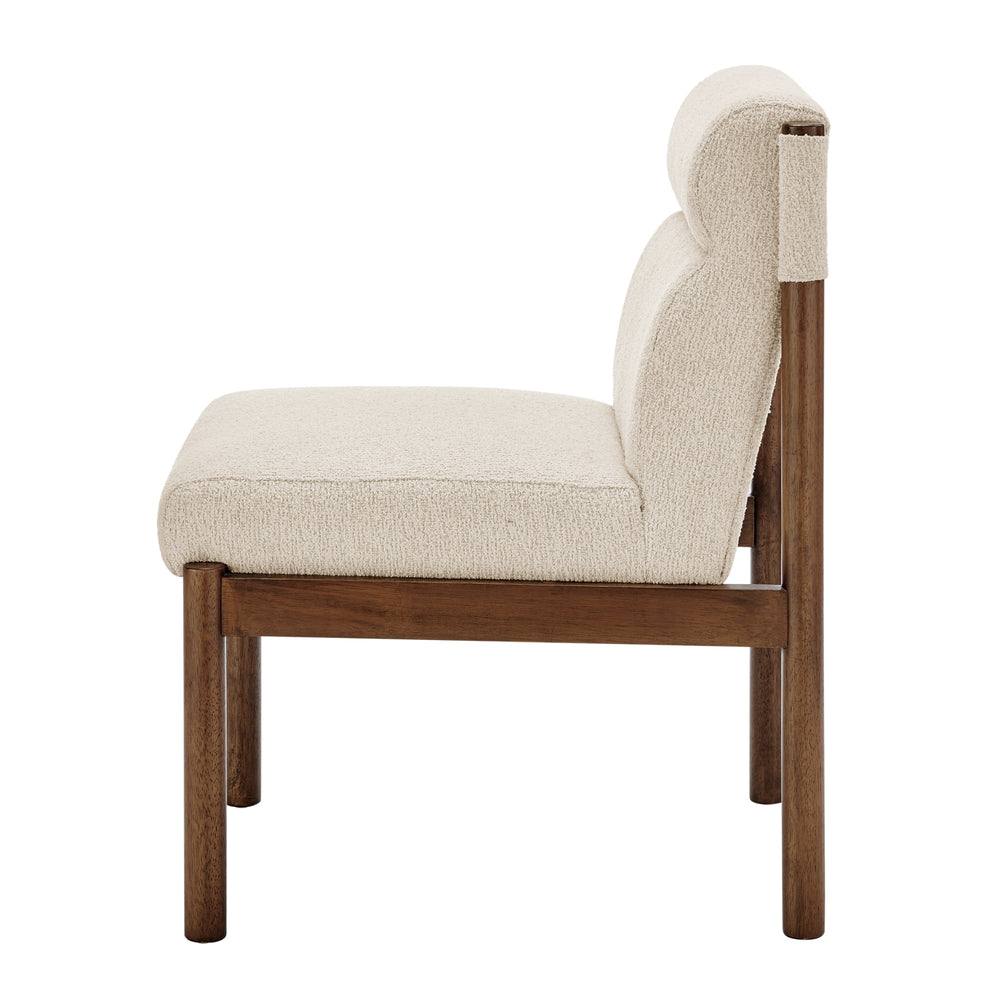 Micah Boucle Dining Side Chair - Palladian Beige - view 5