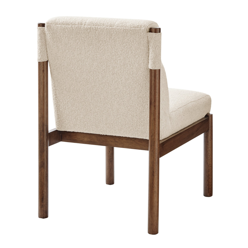 Micah Boucle Dining Side Chair - Palladian Beige - view 7