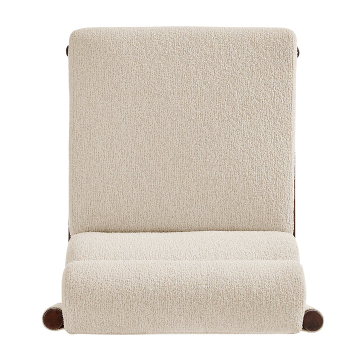 Micah Boucle Dining Side Chair - Palladian Beige - view 8