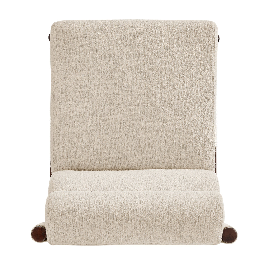 Micah Boucle Dining Side Chair - Palladian Beige - view 8
