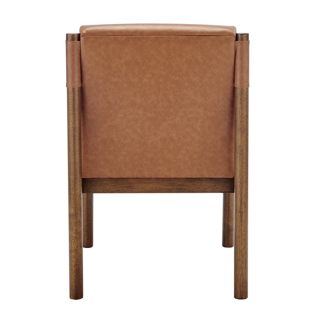 Micah Faux Leather Dining Side Chair - Vintage Cider - view 6