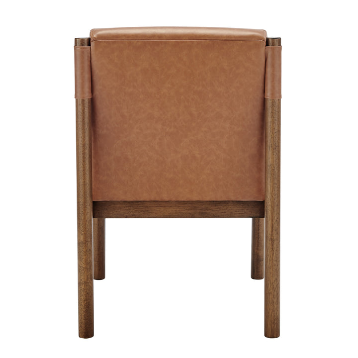 Micah Faux Leather Dining Side Chair - Vintage Cider - view 6