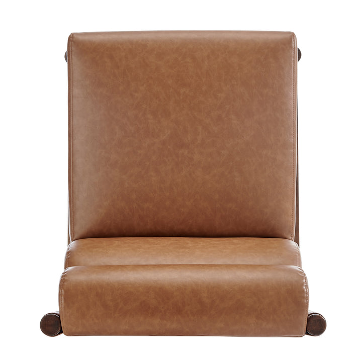 Micah Faux Leather Dining Side Chair - Vintage Cider - view 8