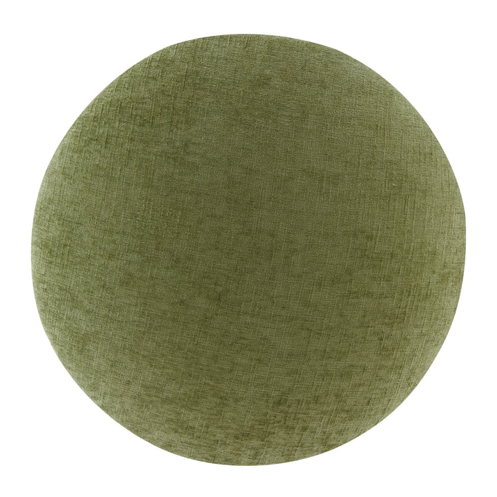 Cielo Chenille Ottoman - Millburry Green - view 5
