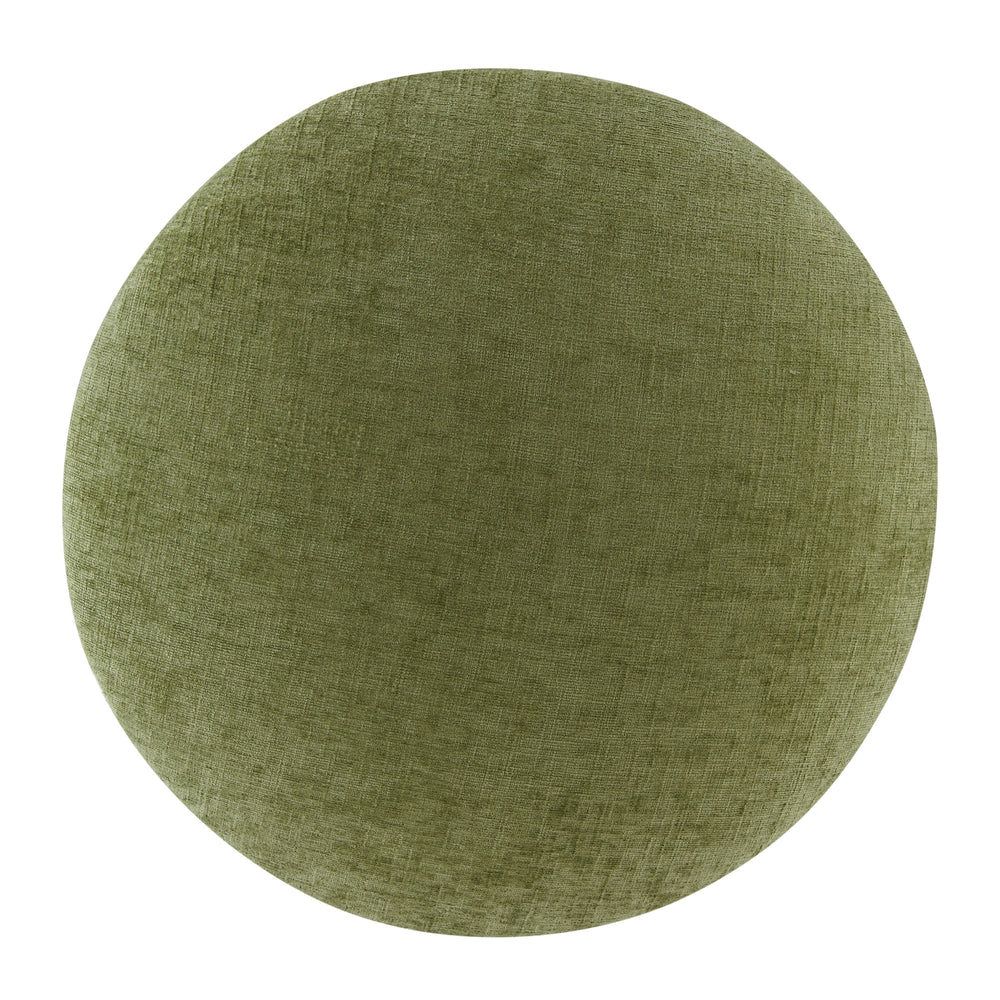 Cielo Chenille Ottoman - Millburry Green - view 5