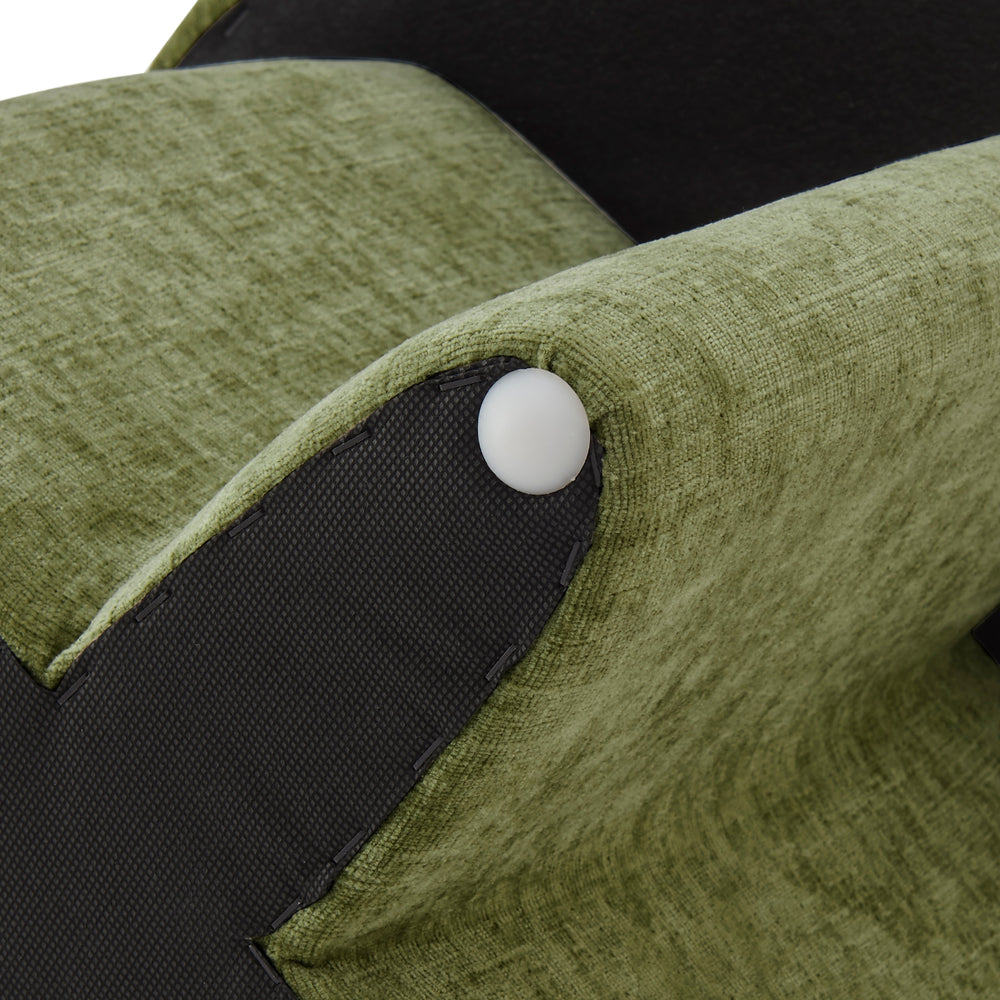 Cielo Chenille Ottoman - Millburry Green - view 8