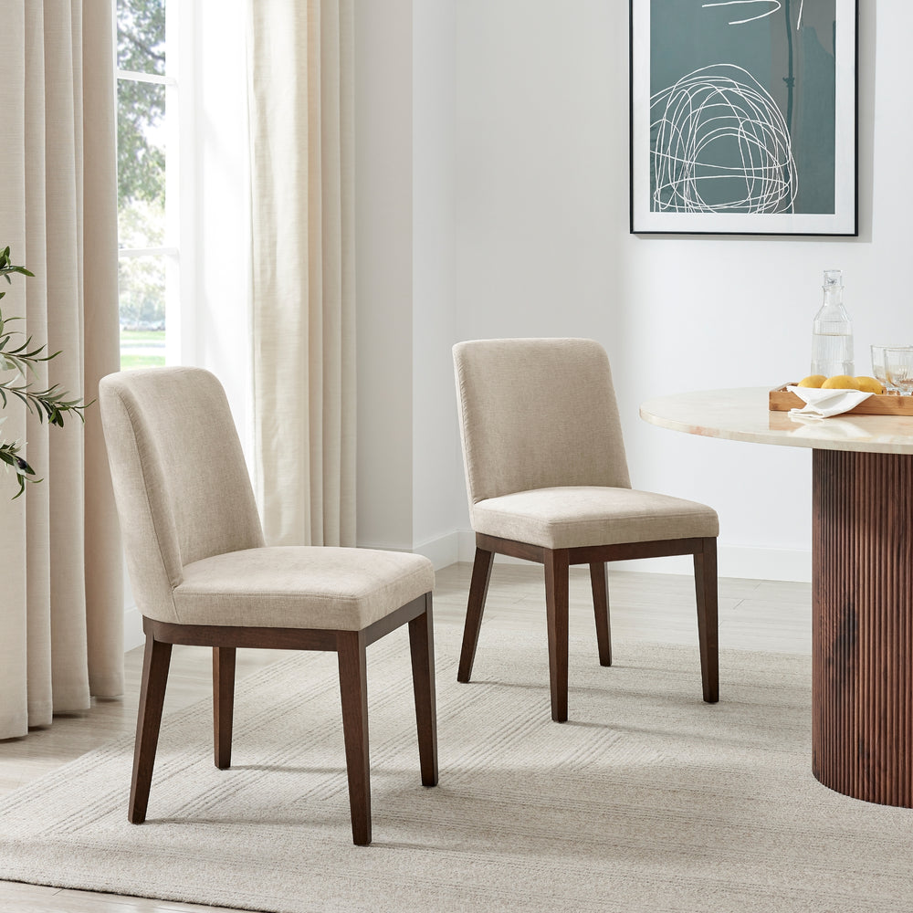Cayden Chenille Dining Side Chair - Millburry Beige - view 3