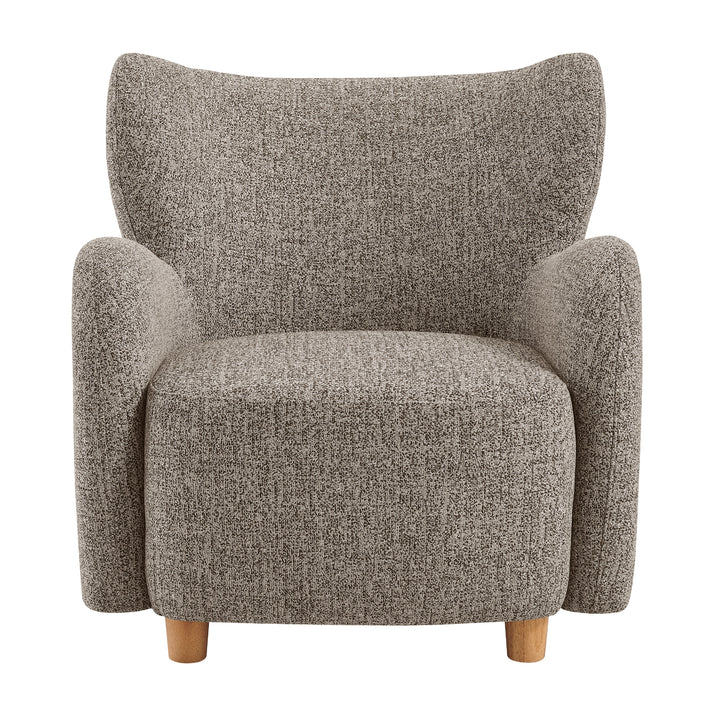Tiffany Chenille Accent Arm Chair - Nexa Brown - view 5