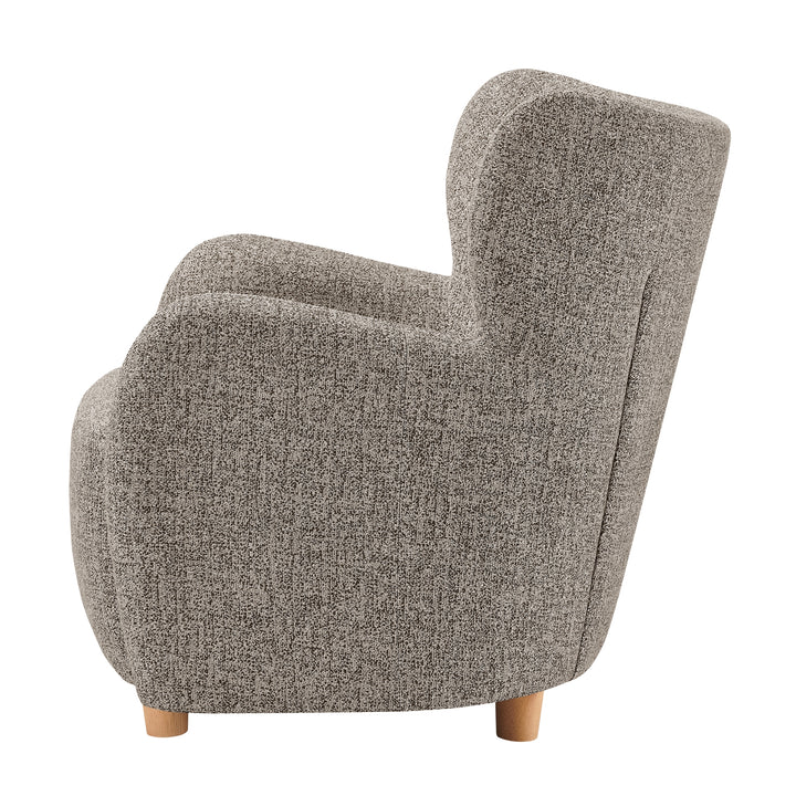 Tiffany Chenille Accent Arm Chair - Nexa Brown - view 6