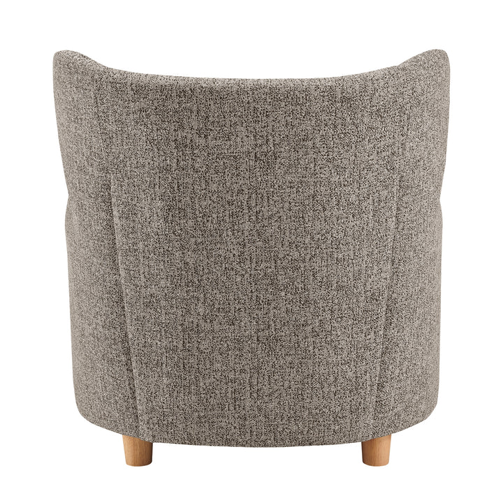 Tiffany Chenille Accent Arm Chair - Nexa Brown - view 7