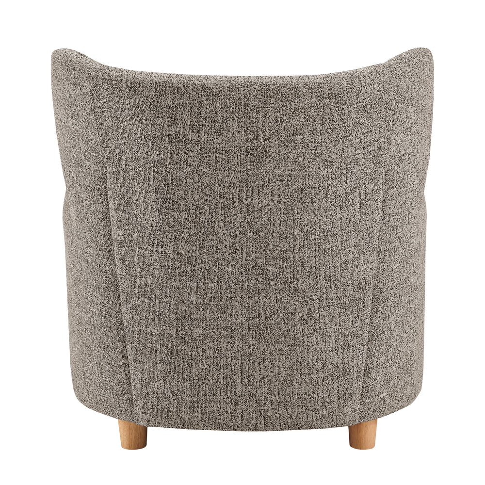 Tiffany Chenille Accent Arm Chair - Nexa Brown - view 7