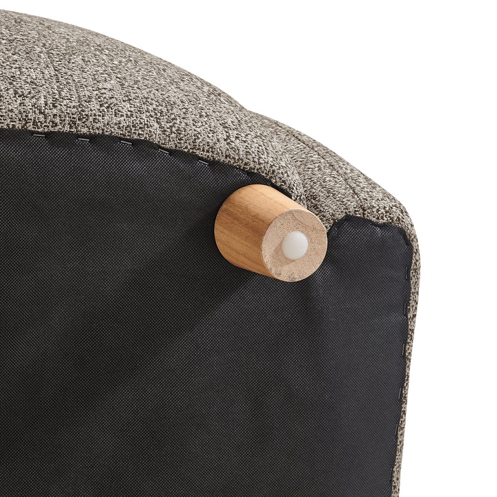 Tiffany Chenille Accent Arm Chair - Nexa Brown - view 12