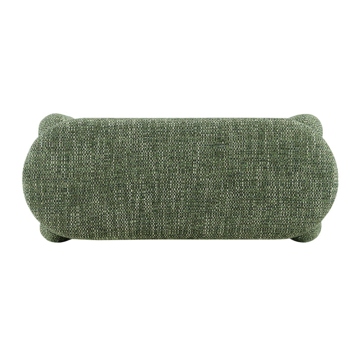 Bowden Chenille Storage Bench - Salzburg Green - view 7