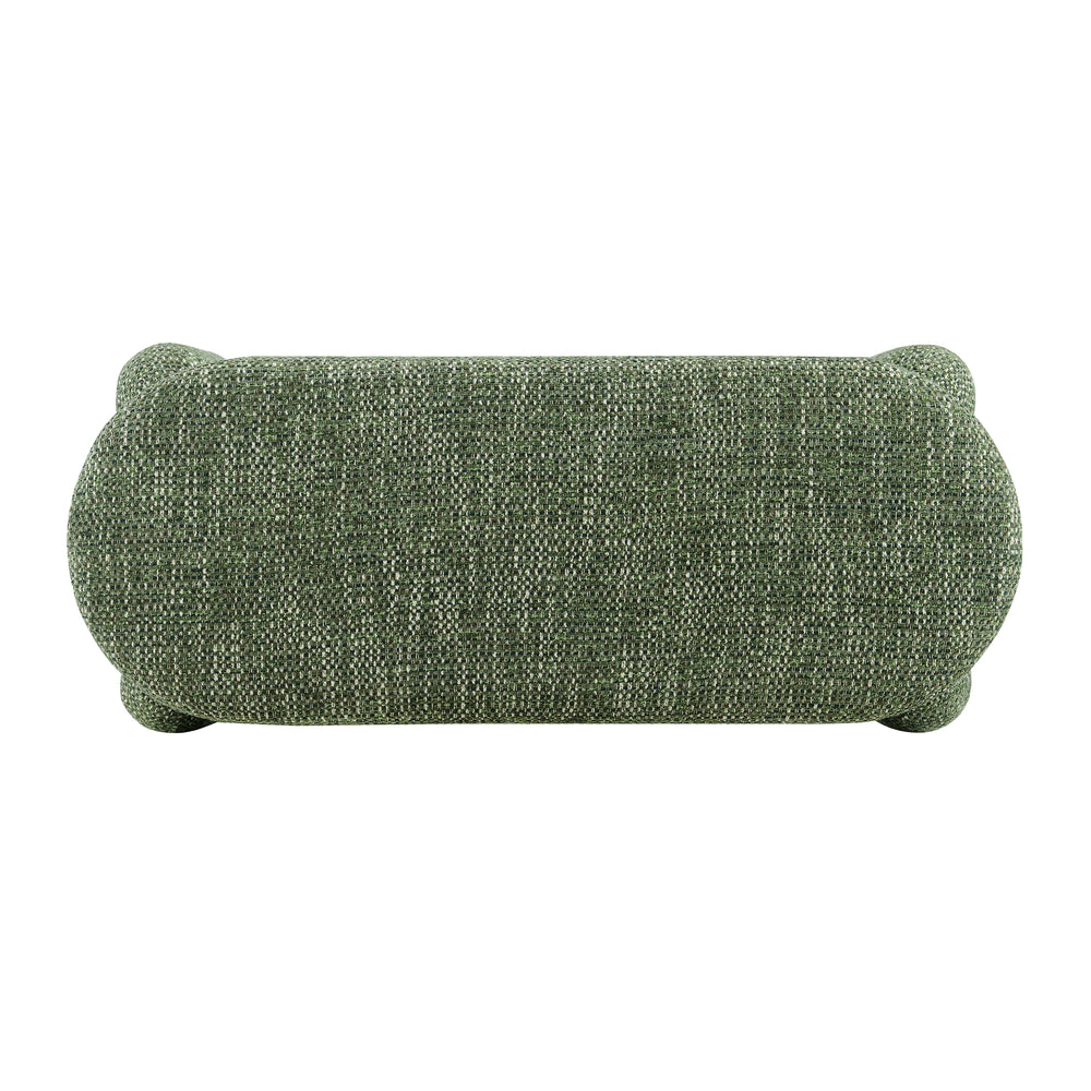Bowden Chenille Storage Bench - Salzburg Green - view 7