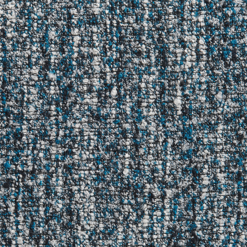 Lunessa Boucle Accent Arm Chair - Dappled Blue - view 10