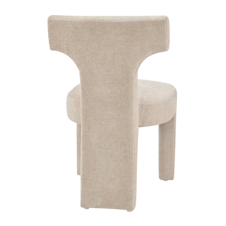 Arco Chenille Dining Side Chair - Millburry Beige - view 7