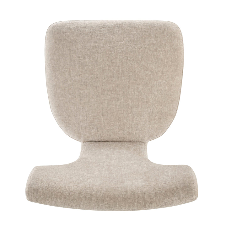 Arco Chenille Dining Side Chair - Millburry Beige - view 8