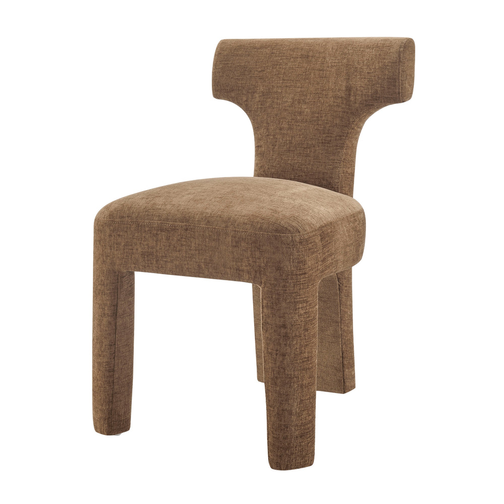 Arco Chenille Dining Side Chair - Millburry Brown