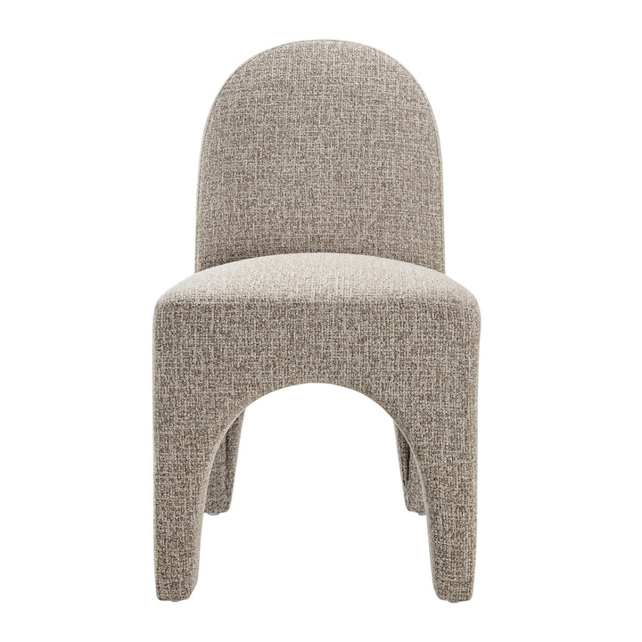 Vano Chenille Dining Side Chair - Nara Sand - view 4