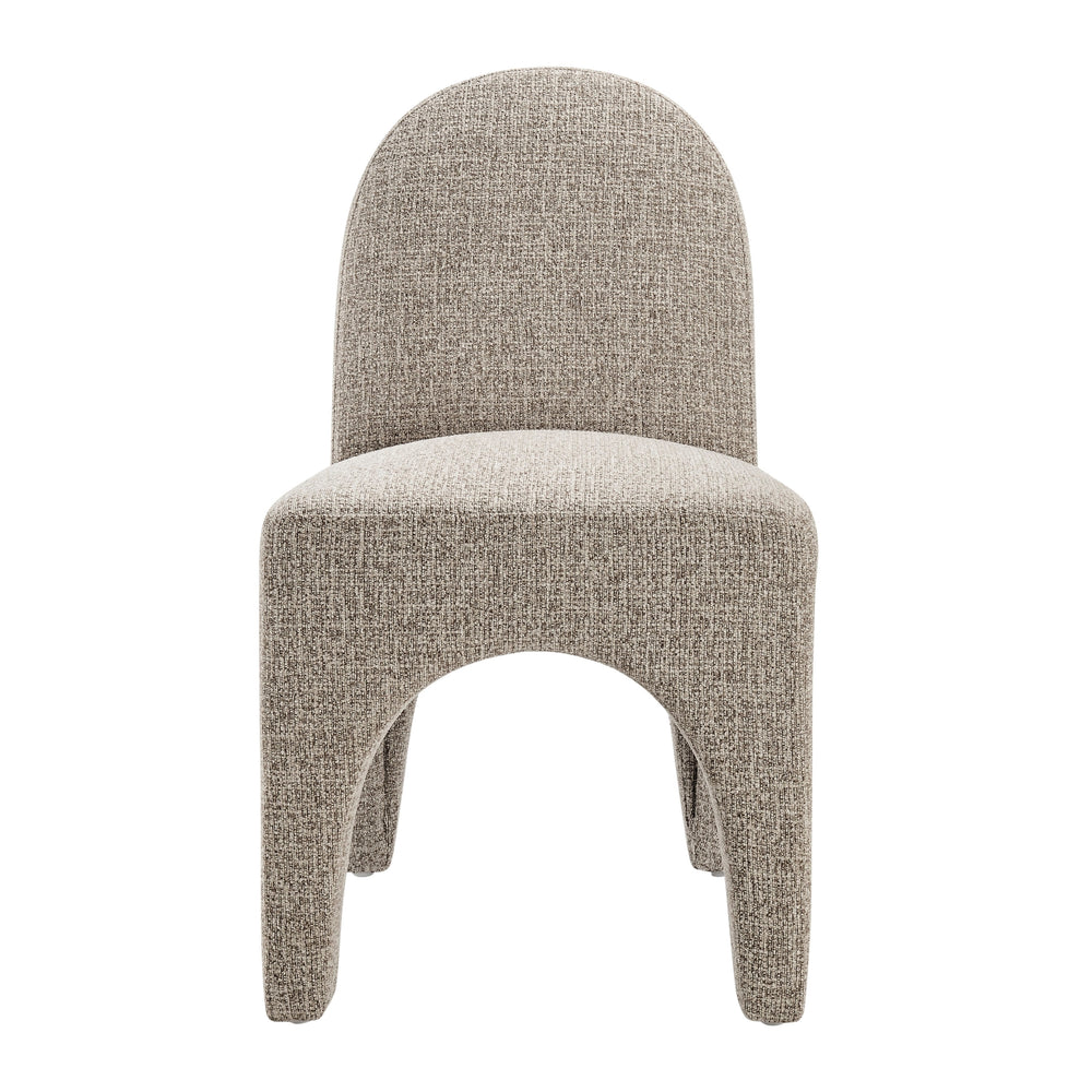 Vano Chenille Dining Side Chair - Nara Sand - view 4