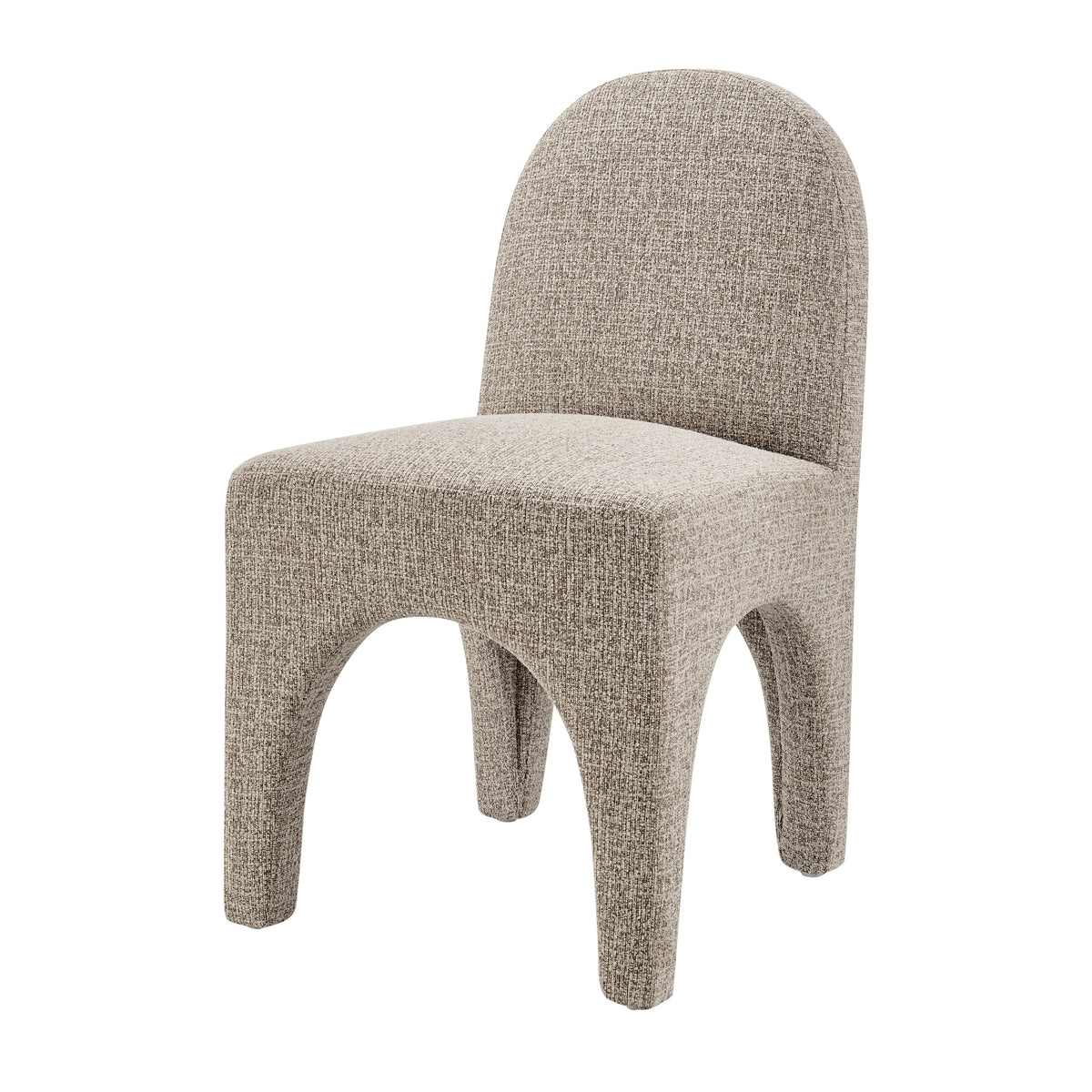 Vano Chenille Dining Side Chair - Nara Sand