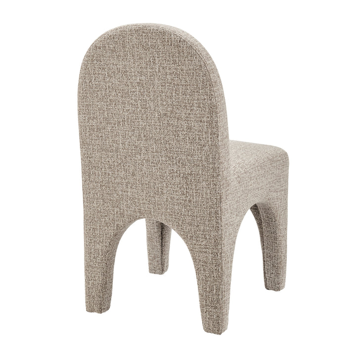 Vano Chenille Dining Side Chair - Nara Sand - view 7
