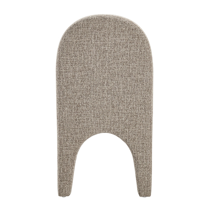 Vano Chenille Dining Side Chair - Nara Sand - view 6