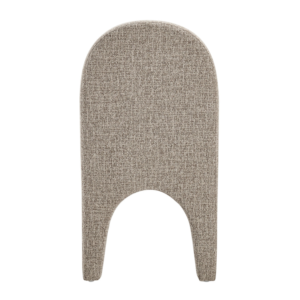 Vano Chenille Dining Side Chair - Nara Sand - view 6
