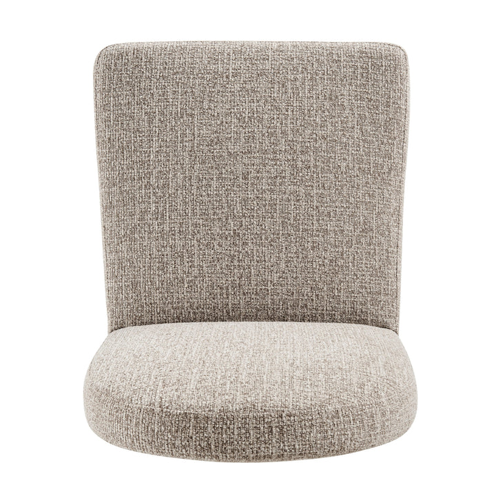 Vano Chenille Dining Side Chair - Nara Sand - view 8