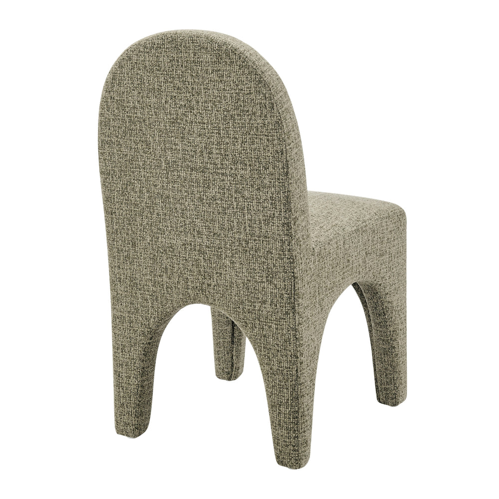 Vano Chenille Dining Side Chair - Nara Olive - view 7