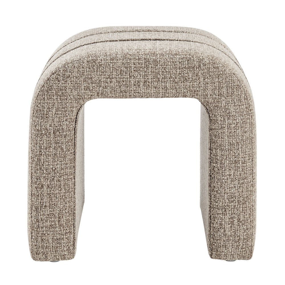 Rivo Chenille Stool - Nara Sand - view 4