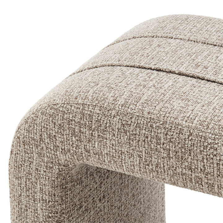 Rivo Chenille Stool - Nara Sand - view 7