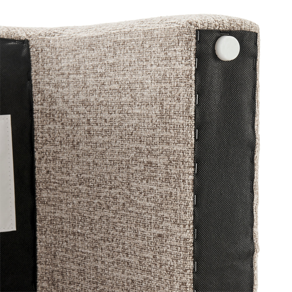 Rivo Chenille Stool - Nara Sand - view 9