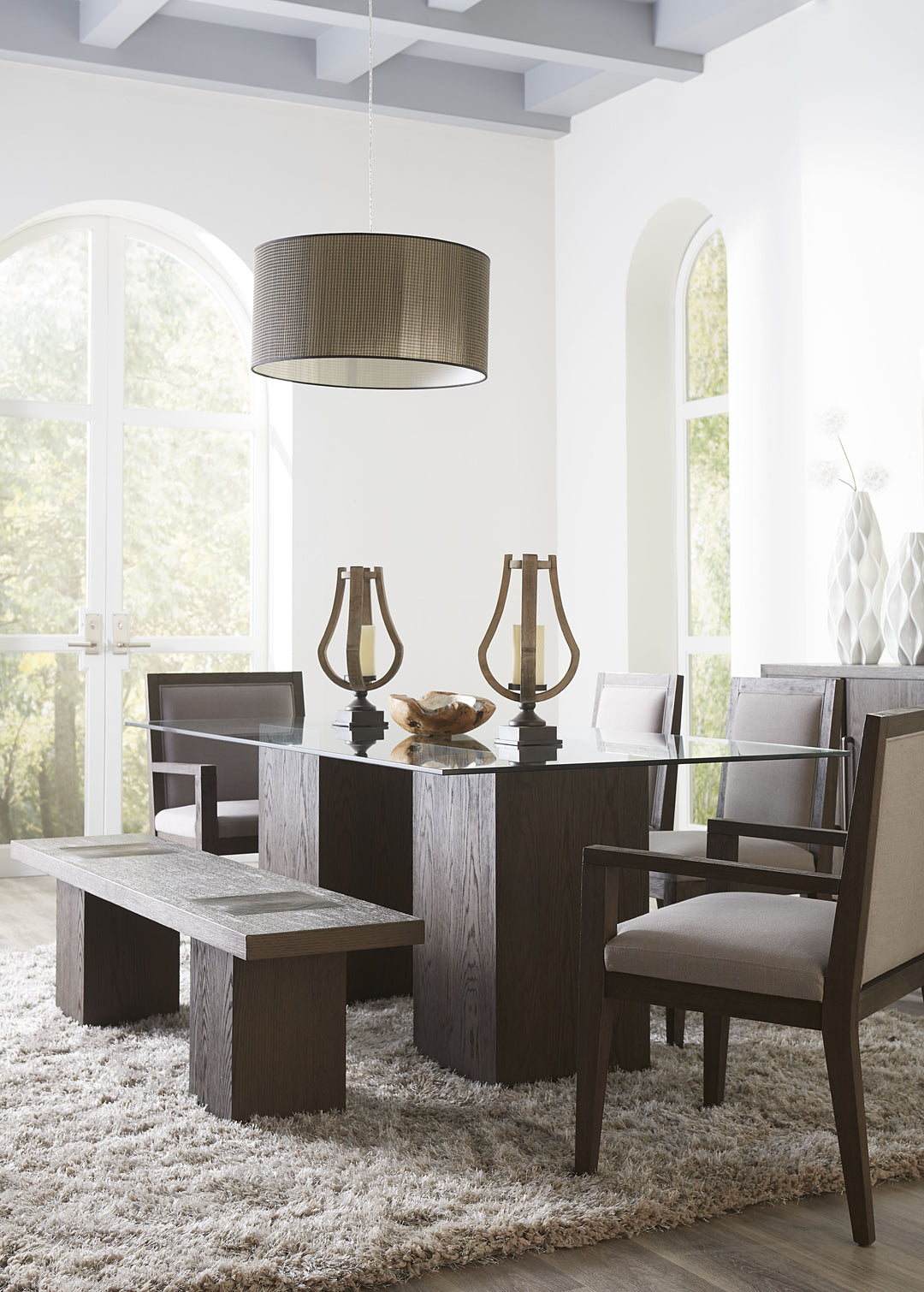 Modus Furniture Fpbl71 Modesto Bench In French Roast